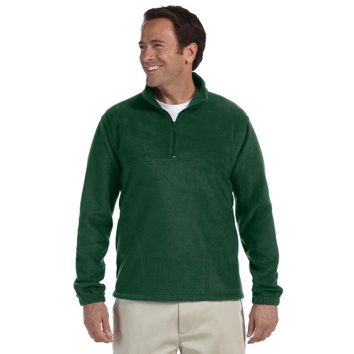 harriton fleece pullover