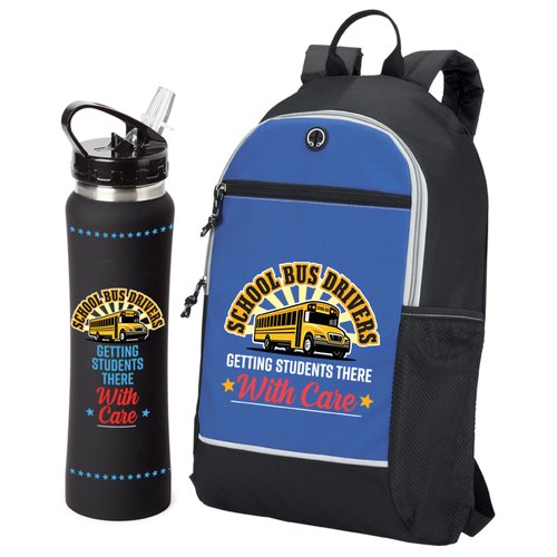 Student Driver Pack Pack School Bus Drivers: Getting Students There With Care Bayside Backpack ...