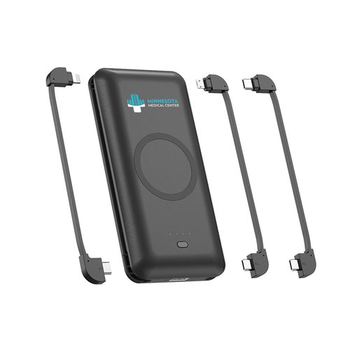 Qi Charging Power Bank Pro 10,000-mAh - Full-Color Personalization ...