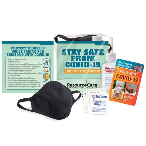 Stay Safe Kit Stay Safe From COVID-19 Caregiver Kit - Personalization Available ...