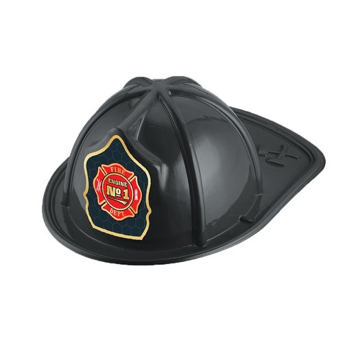 Black Fire Dept. Engine No. 1 Firefighter Hat | Positive Promotions