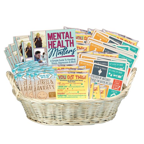 Mental Health Display Basket Assortment Positive Promotions