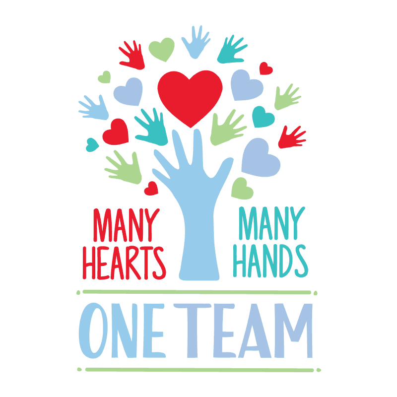 3603E MANY HEARTS MANY HANDS O