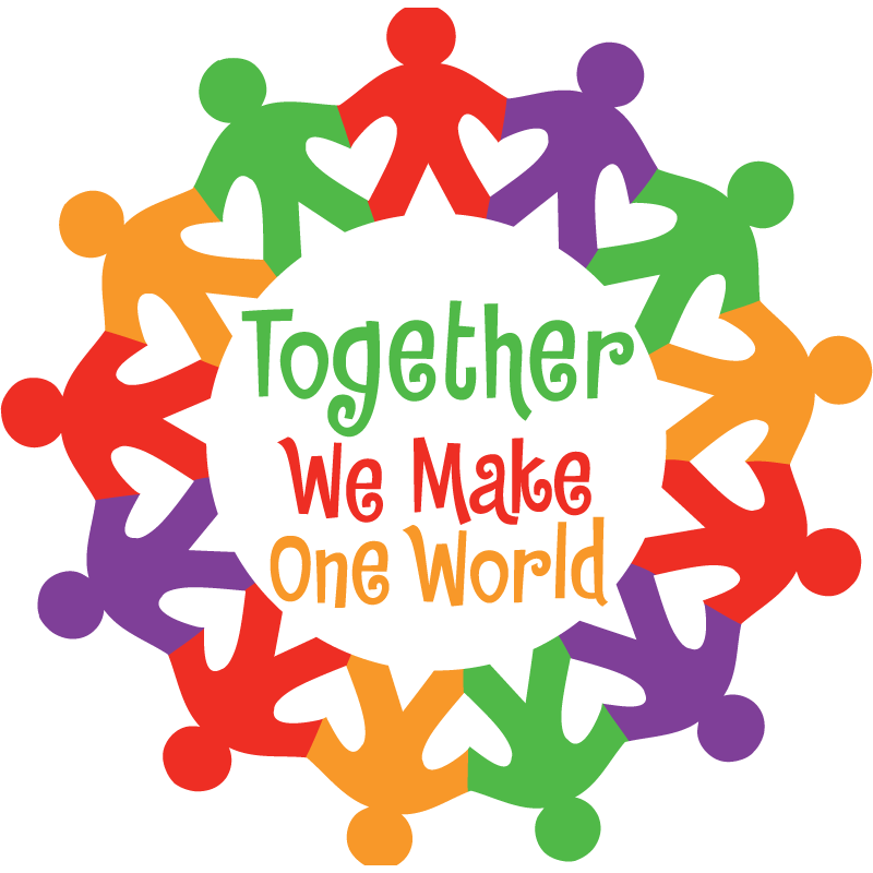 519 TOGETHER WE MAKE ONE WORLD