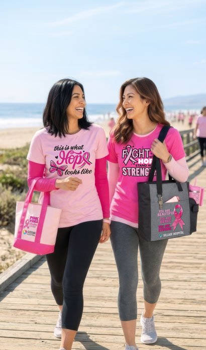 Breast Cancer Awareness Bags