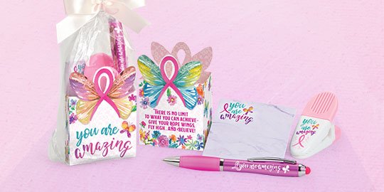Breast Cancer Awareness Gift Sets and Assortments