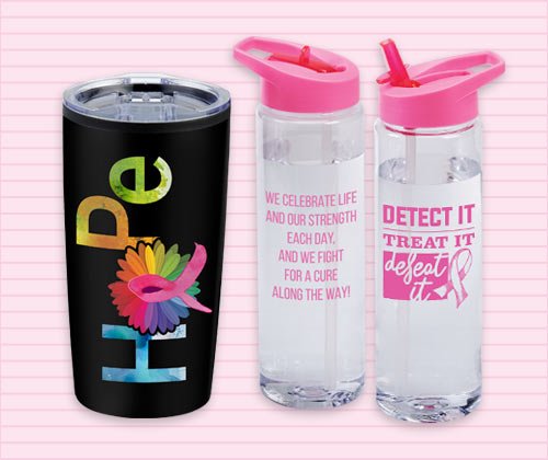 Breast Cancer Awareness drinkware