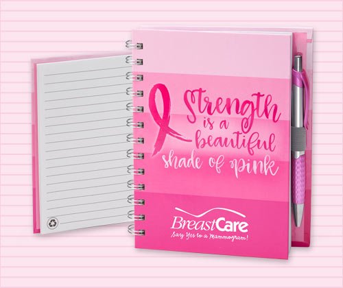 Breast Cancer Awareness face coverings and sanitizers