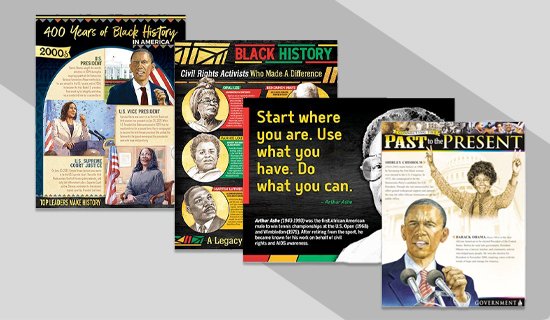 Black History Month Banners and Posters