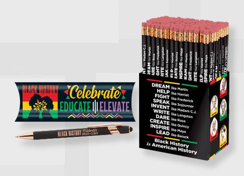 Shop our Black History Month Pens and Pencils