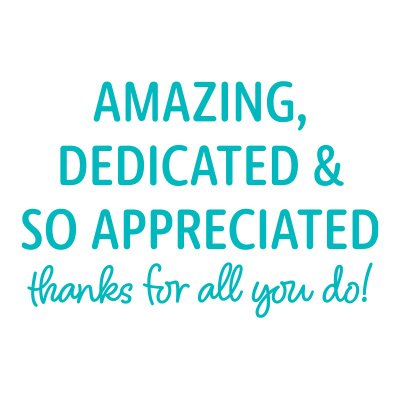 Amazing Dedicated And So Appreciated Thanks For All You Do Filter