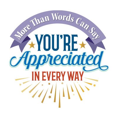 More Than Words Can Say You're Appreciated in Every Way Filter