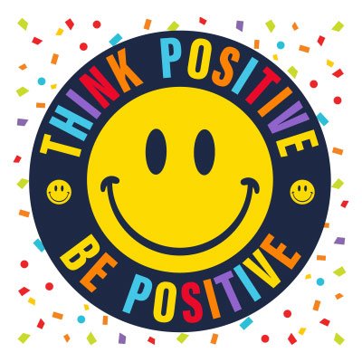 Think Positive Be Positive Filter