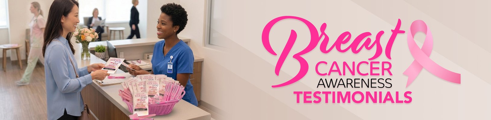 Breast Cancer Awareness Month Testimonials from Positive Promotions