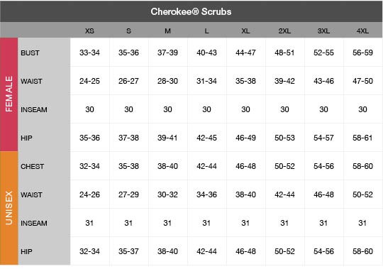 CHARTS_CHEROKEE_SCRUBS