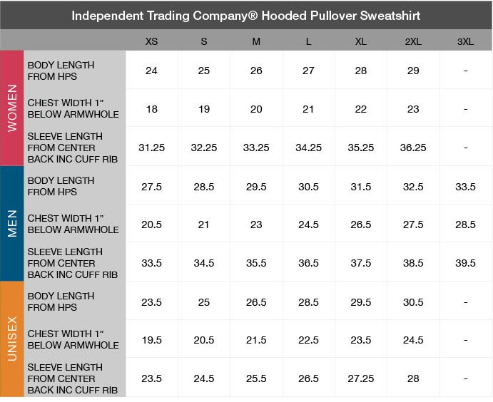 Independent Trading Company Pullover Sweatshirt