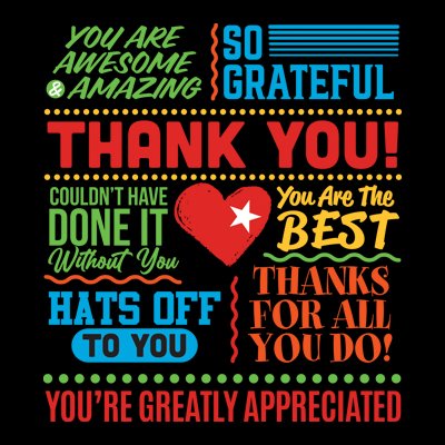 Thank You You're Greatly Appreciated Filter