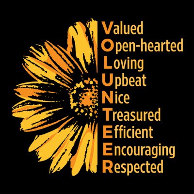 Volunteer Flower Design Filter