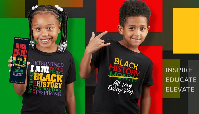 Celebrate Black History Month - Show your spirit