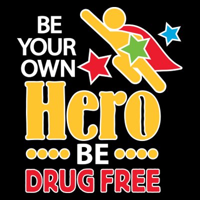 Be Your Own Hero Be Drug Free Filter