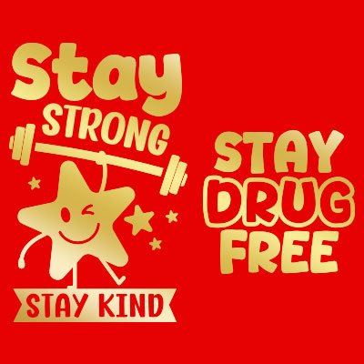 Stay Strong Stay Kind Stay Drug Free Filter