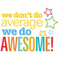 We Don't Do Average, We Do Awesome themed products