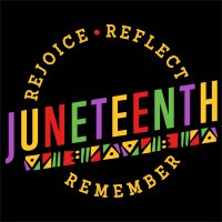 Juneteenth Rejoice Reflect Remember themed products