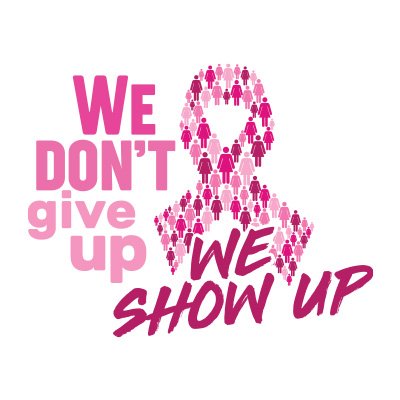 We Don't Give Up We Show Up Filter