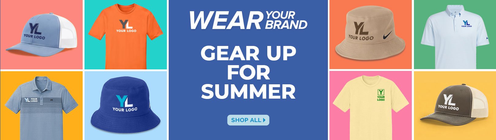 Second slide - Custom Apparel, Styles to outfit everyone on your team - Summer Edition
