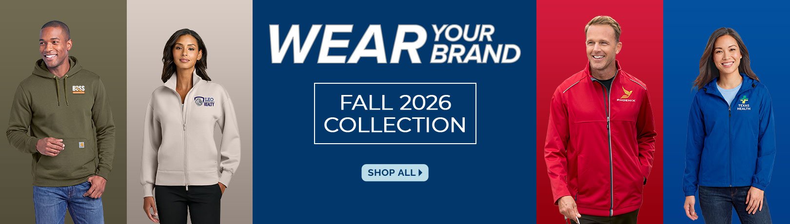 Second slide - Custom Apparel, Styles to outfit everyone on your team - Summer Edition