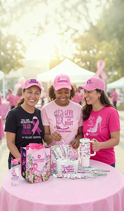 Breast Cancer Awareness Tools, Giveaways, Fundraising and More.