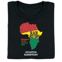 Black History: Remembering the Past, Shaping the Future Personalized T-Shirt