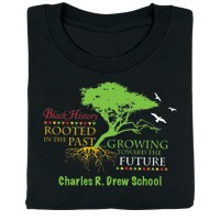Black History: Rooted in the Past, Growing Towards the Future Personalized T-shirt