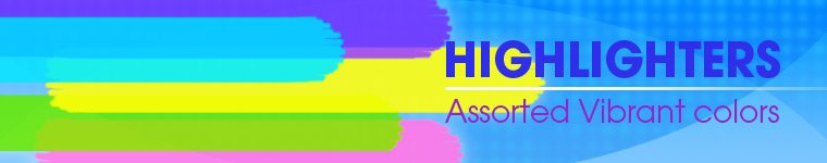 Highlighters from Positive Promotions