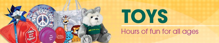 Toys from Positive Promotions