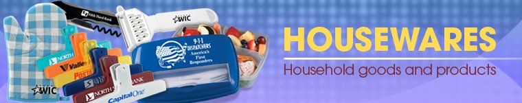 Houseware from Positive Promotions