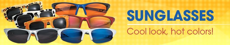 Sunglasses from Positive Promotions