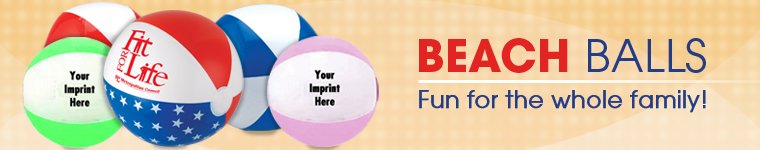 Beach Balls from Positive Promotions