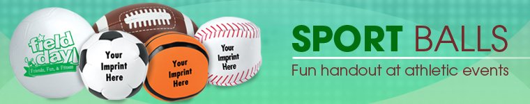 Sport Balls from Positive Promotions