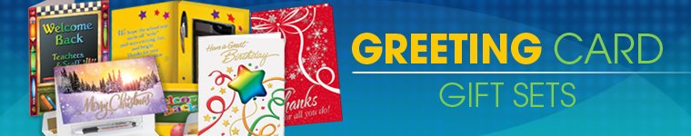 Greeting Card Gift Sets from Positive Promotions