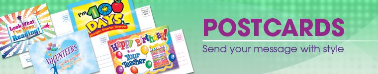 Post Cards from Positive Promotions