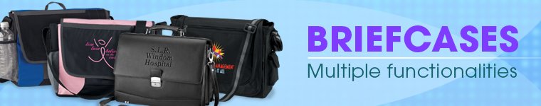 Briefcases from Positive Promotions