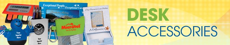 Desk Accessories from Positive Promotions