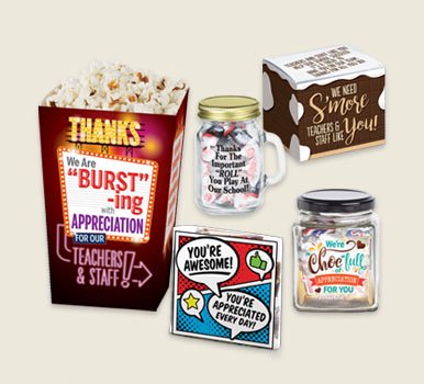 Shop Our Teachers and Staff Recognition Sweet Treats