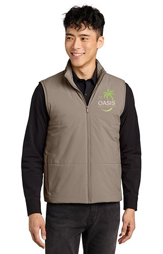 Product Image of the Mercer+Mettle® Men's Brookline Quilted Puffer Vest
