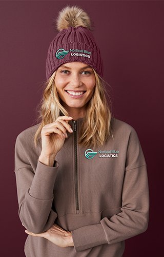 product image of the Port Authority® Faux-Fur Pom Beanie