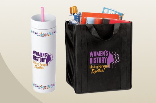 Women's History Month Gifts & Promotional Items