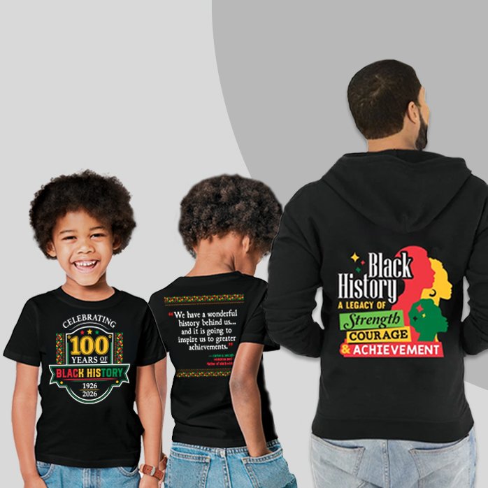 Celebrate Black History Month - Shop Apparel and T-shirts