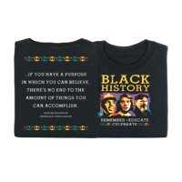 Black History: Remember, Educate, Celebrate T-shirt