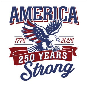 USA 250 Eagle themed products